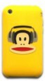 Capa Silicone Amarelo Iphone 3